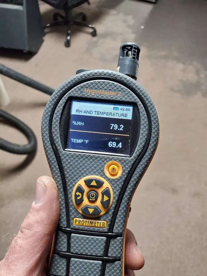 Moisture meter humidity assessment for Mold Remediation & Removal in Waterford